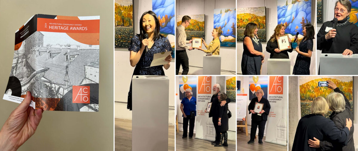 Celebrating Heritage Excellence at the 18th Annual ACO Heritage Awards, Distillery District, Arta Gallery.